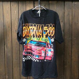 C1996 Daytona 500 Moto Tee Mens Size M , Pit Lizard , Motorsport Junkie